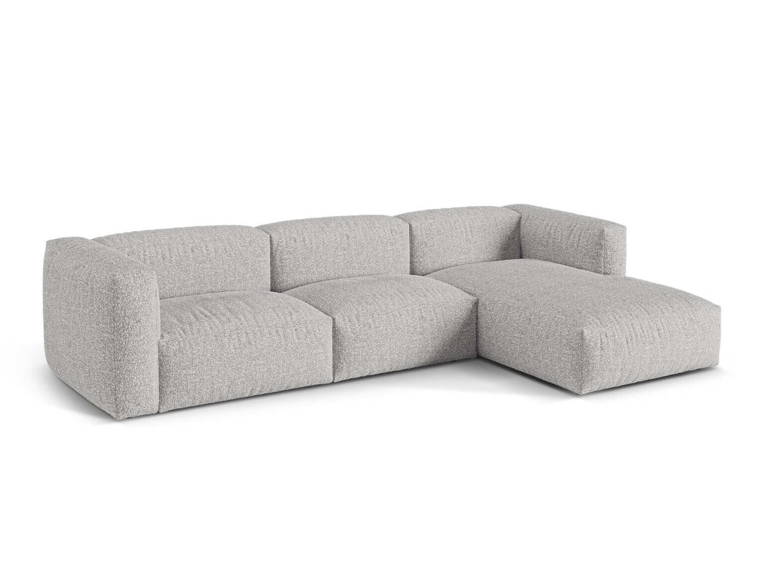 Modulinis minkštas kampas Sorcoro 120 (Monet Silver)