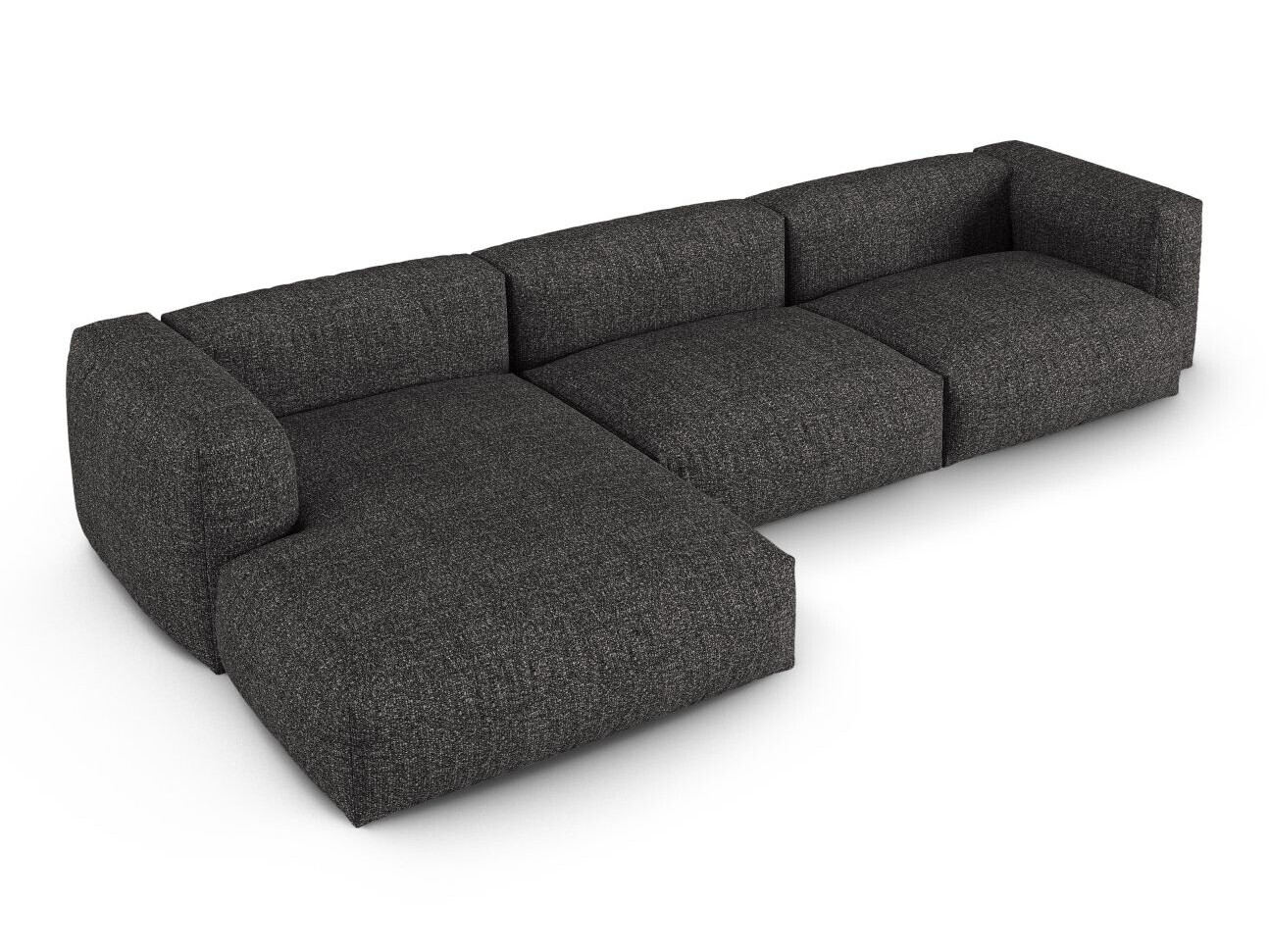 Modulinis minkštas kampas Sorcoro 121 (Monet Anthracite)