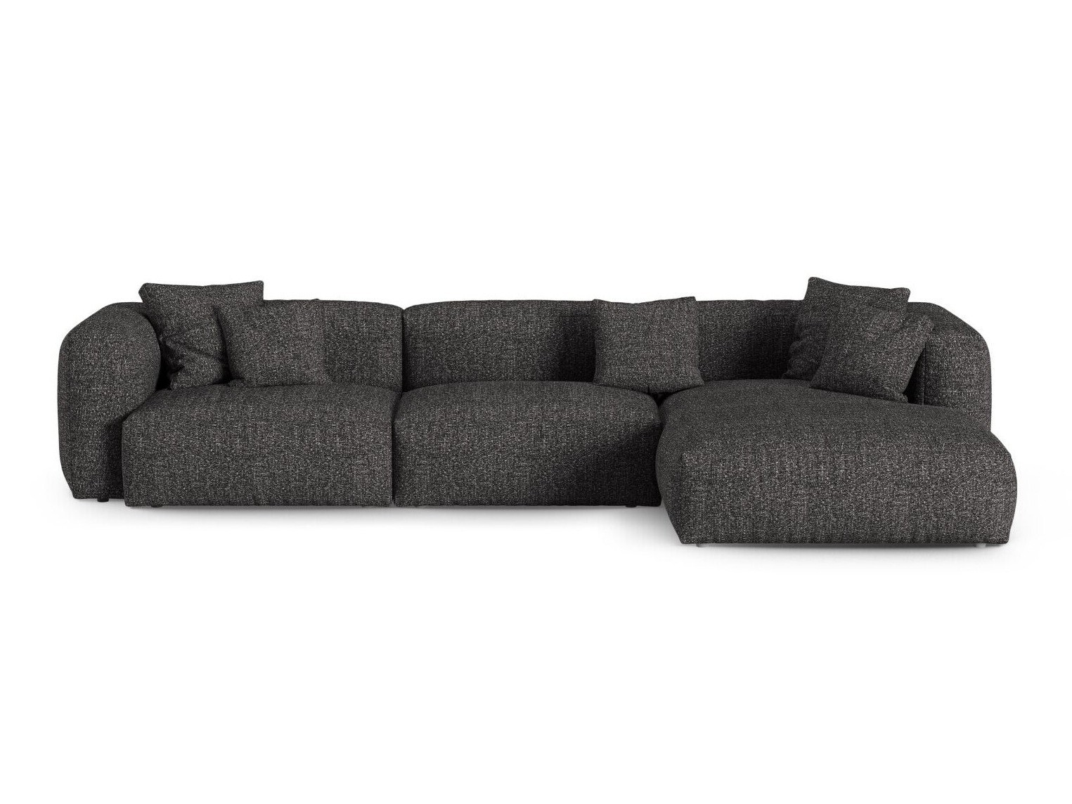 Modulinis minkštas kampas Sorcoro 121 (Monet Anthracite)