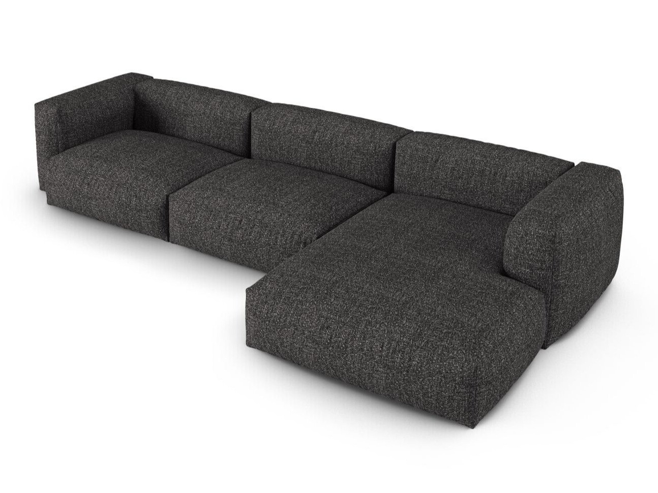 Modulinis minkštas kampas Sorcoro 121 (Monet Anthracite)