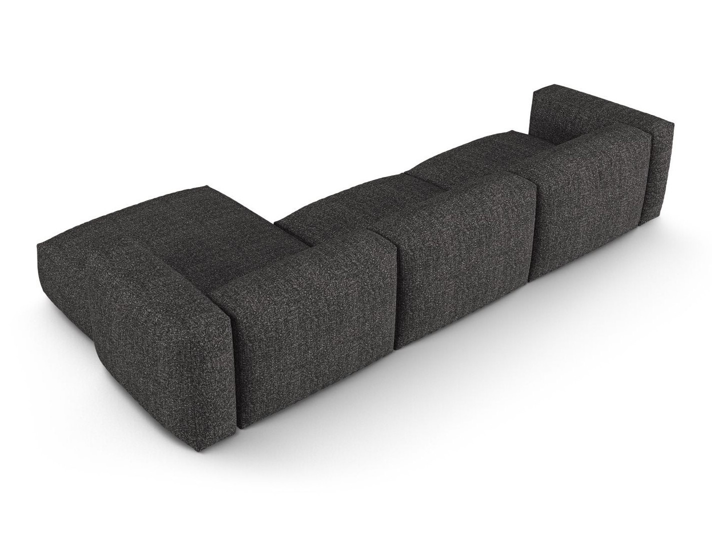 Modulinis minkštas kampas Sorcoro 121 (Monet Anthracite)