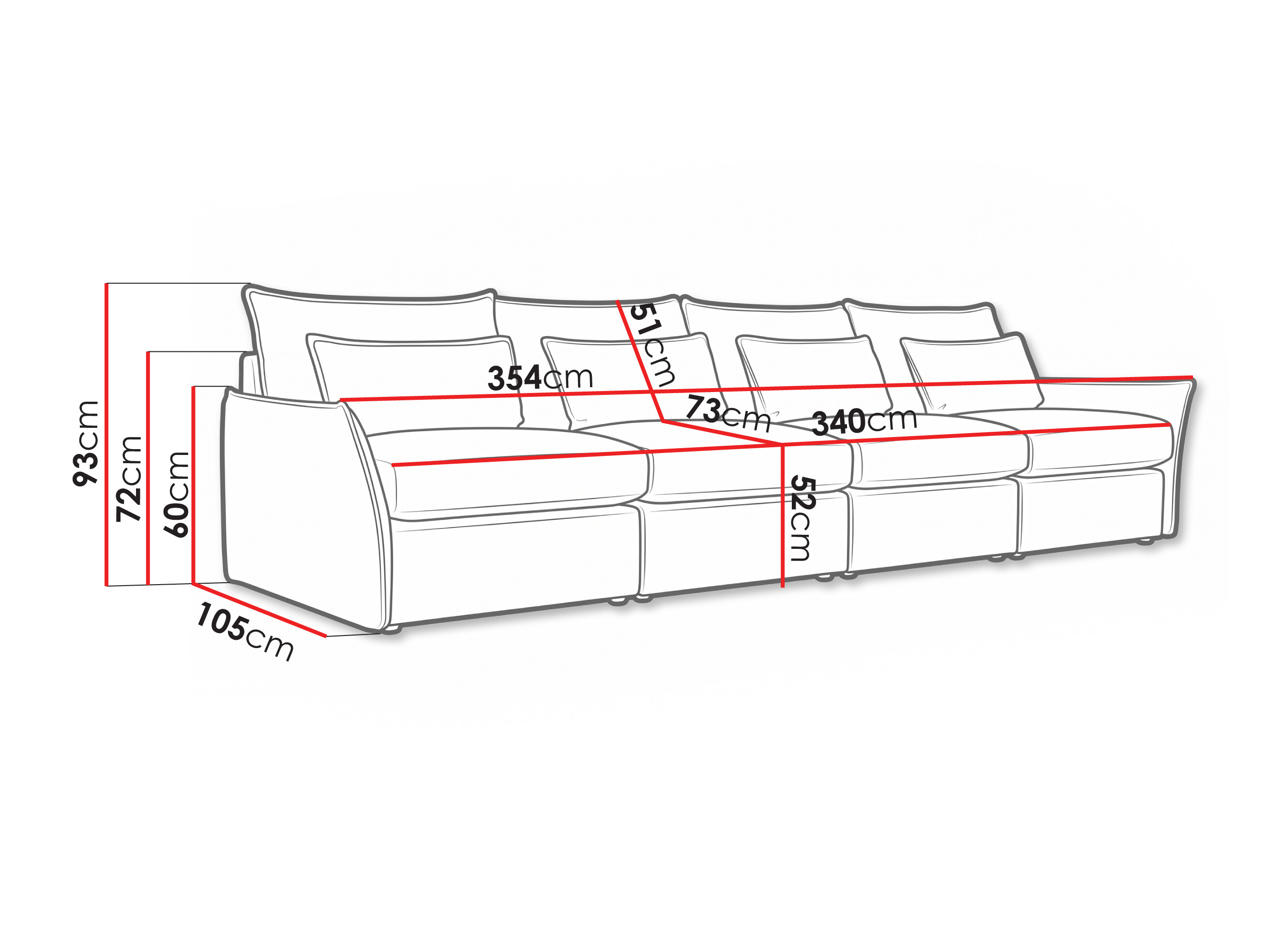 Sofa Fersali 101 (Lincoln 86)