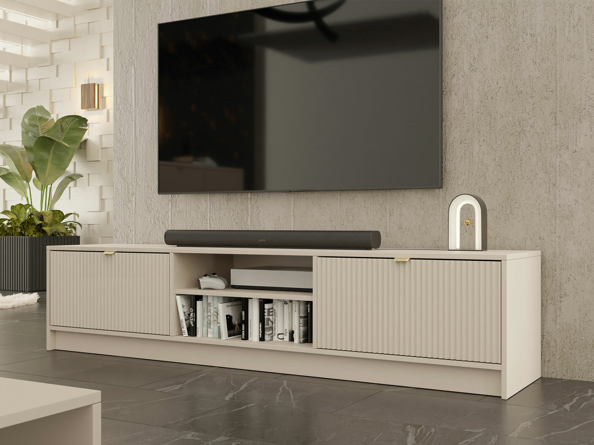 TV staliukas ST9397 su pažeista pakuote