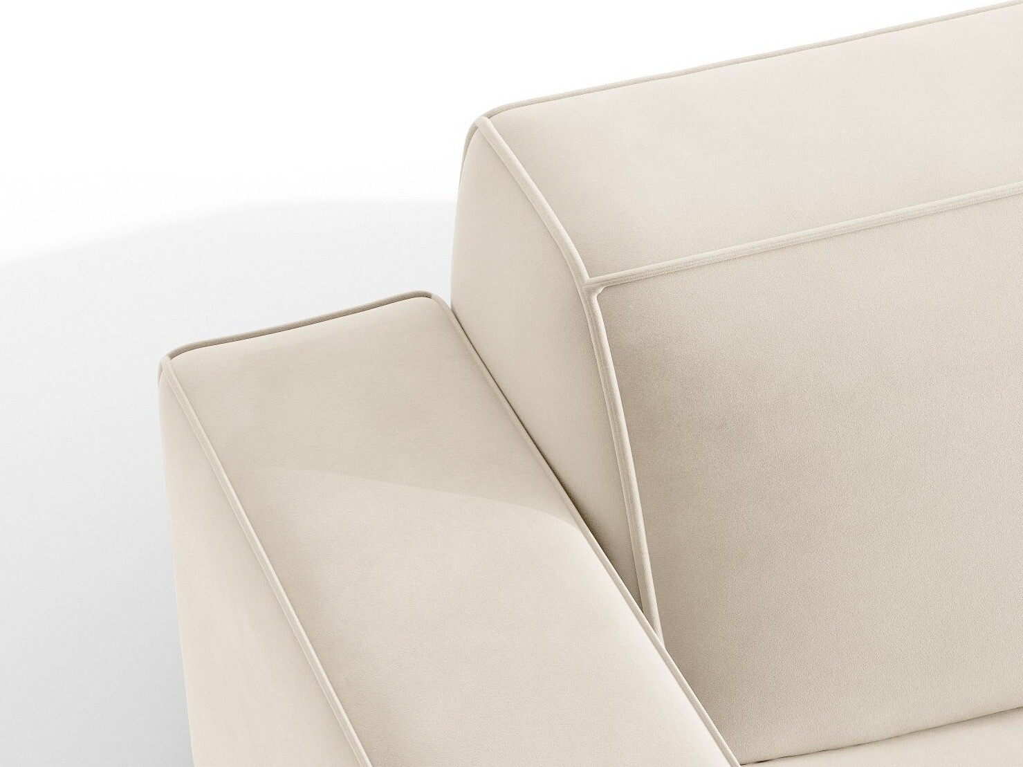 Modulinė sofa Lomcalu 105 (Bluvel 22)