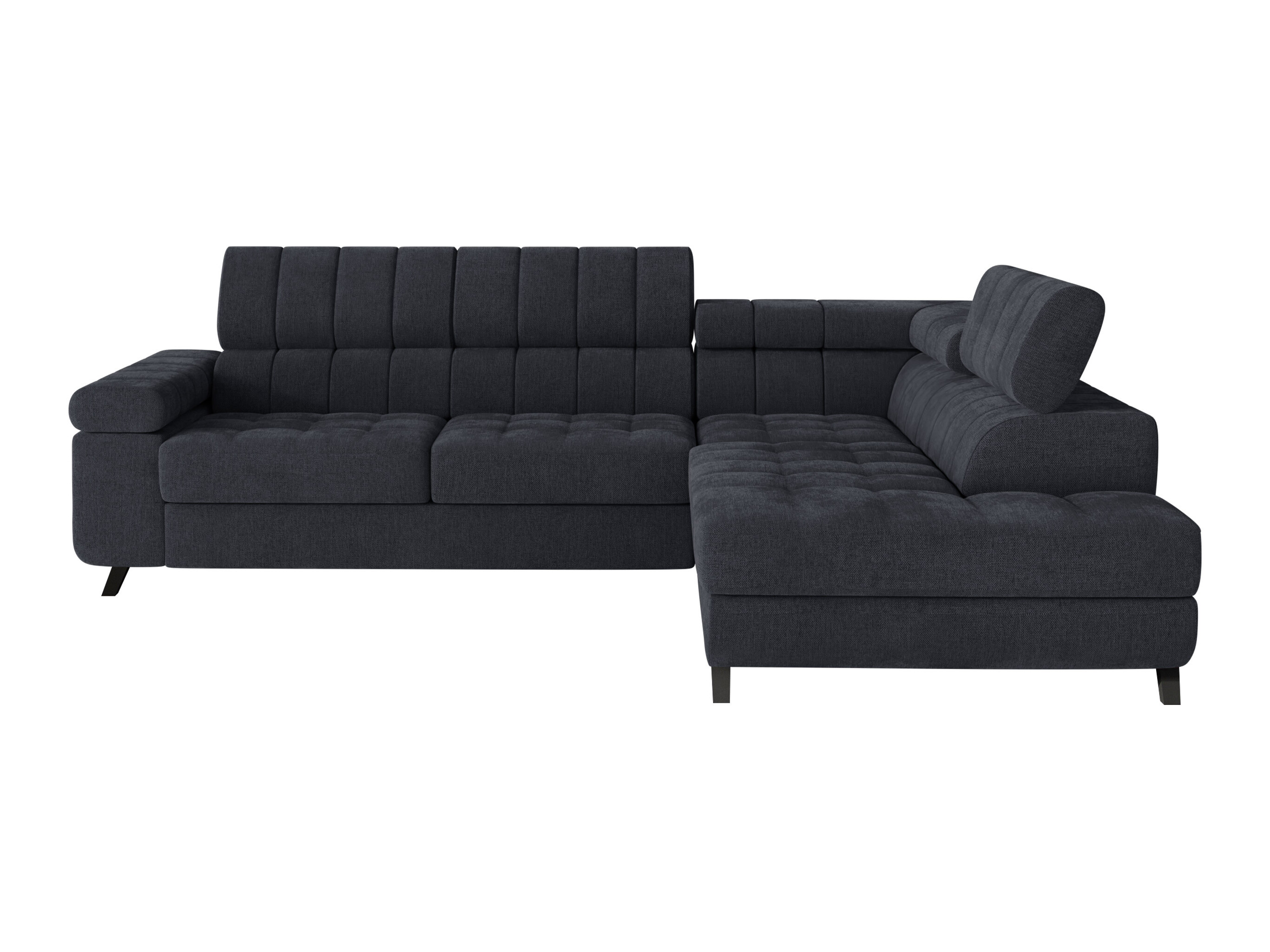 Minkštas kampas Comfivo Agnus (Spirit Black)