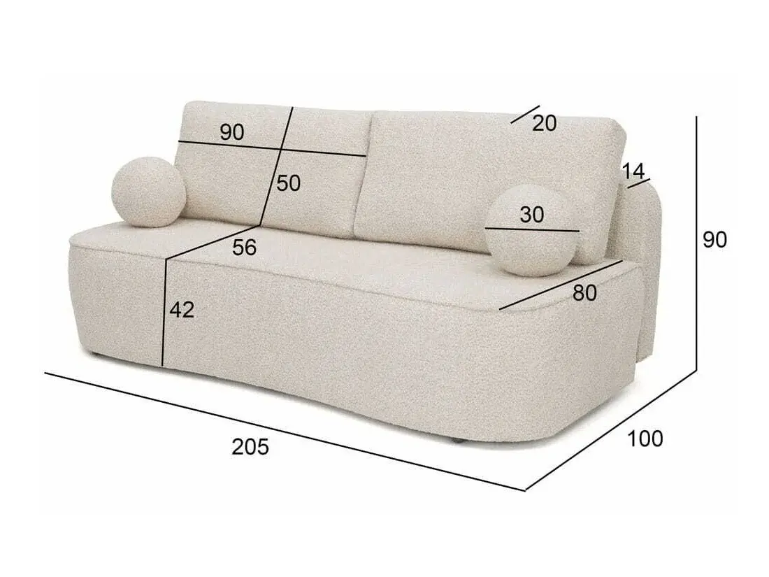 Sofa lova Marysville 102 (Monte 28)