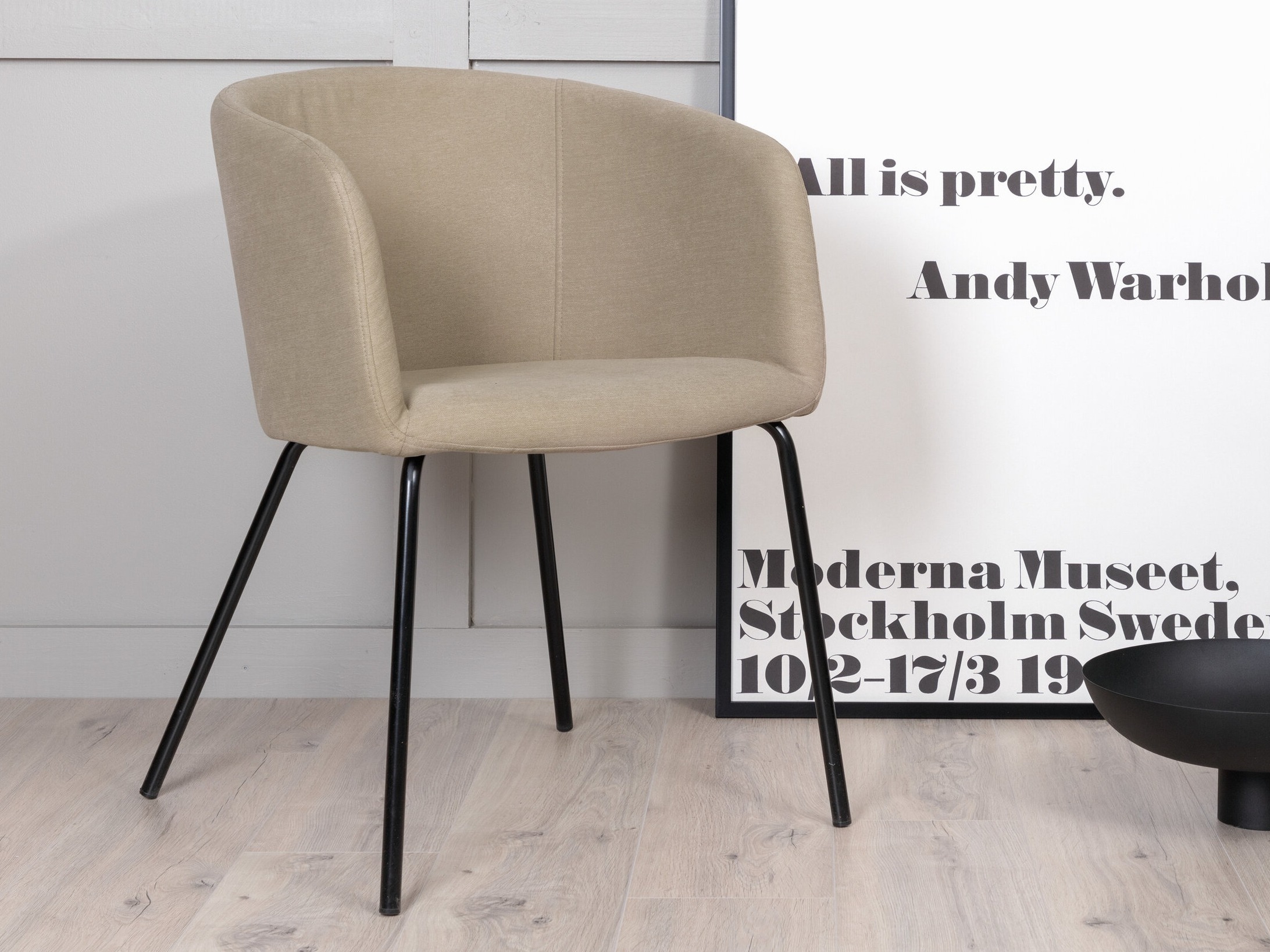 Kėdė Dallas 2603 (Smėlinė + Juoda)