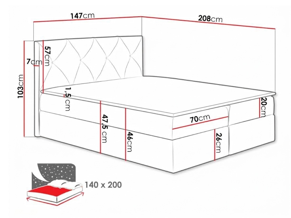Continental lova Litus (Mono 242)