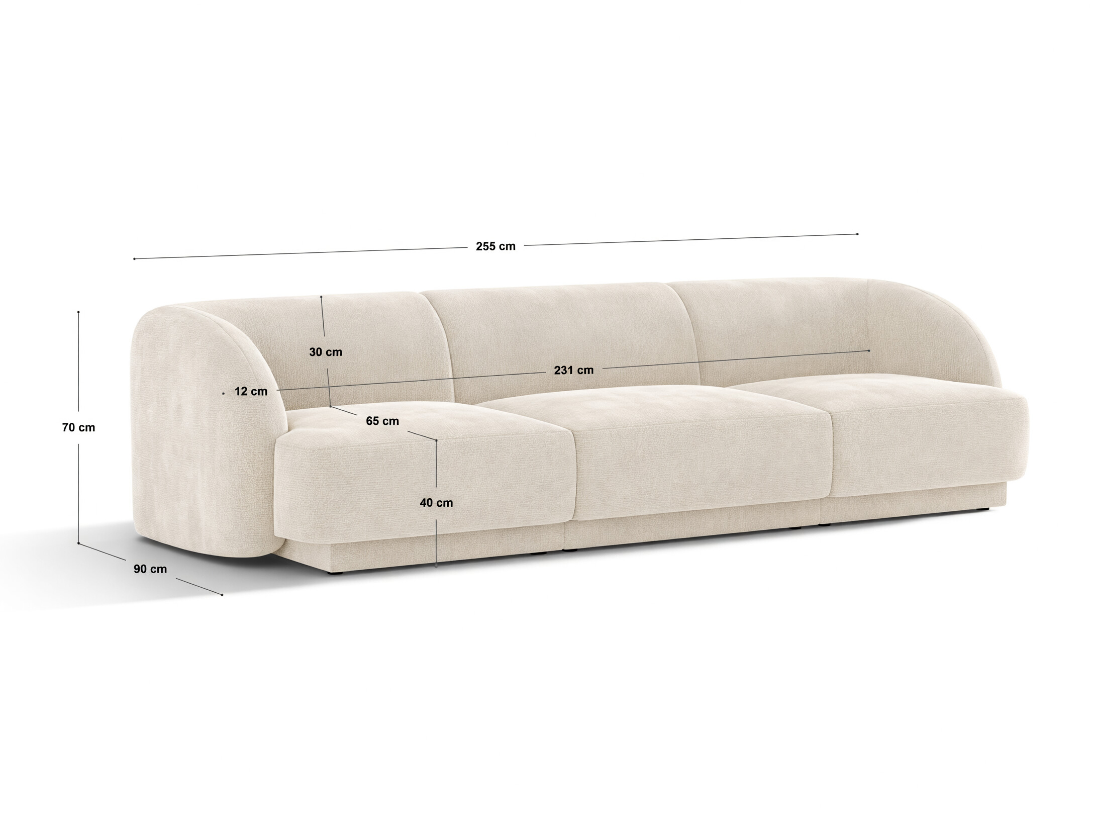 Sofa Feltoro 102 (Bluvel 77)