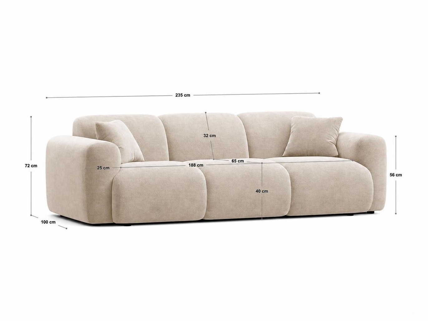 Sofa Romtoru 101 (Baloo 2088)
