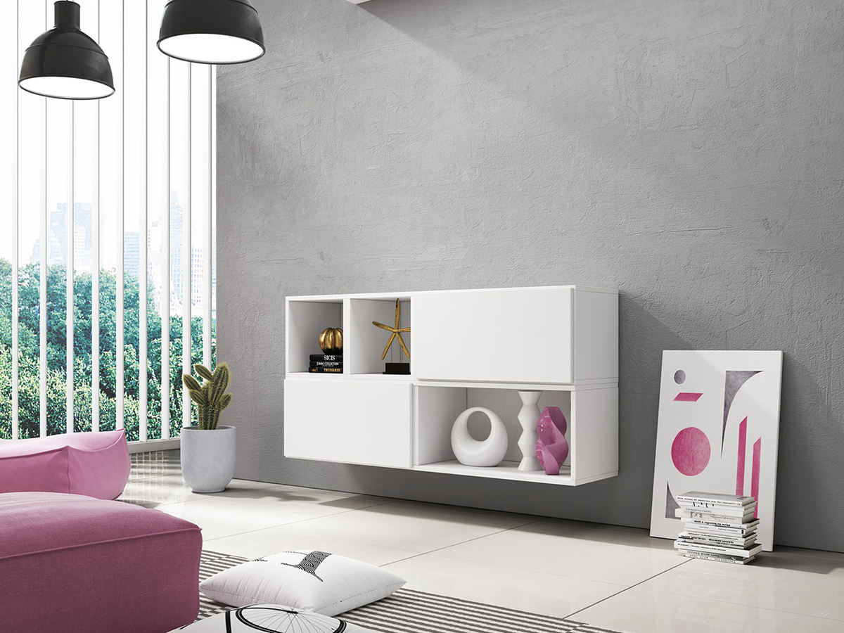 Spintelių komplektas Corbele 120 (Balta)