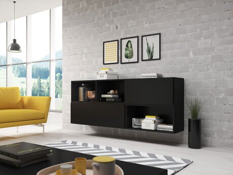 TV staliukas Corbele 121 (Juoda)