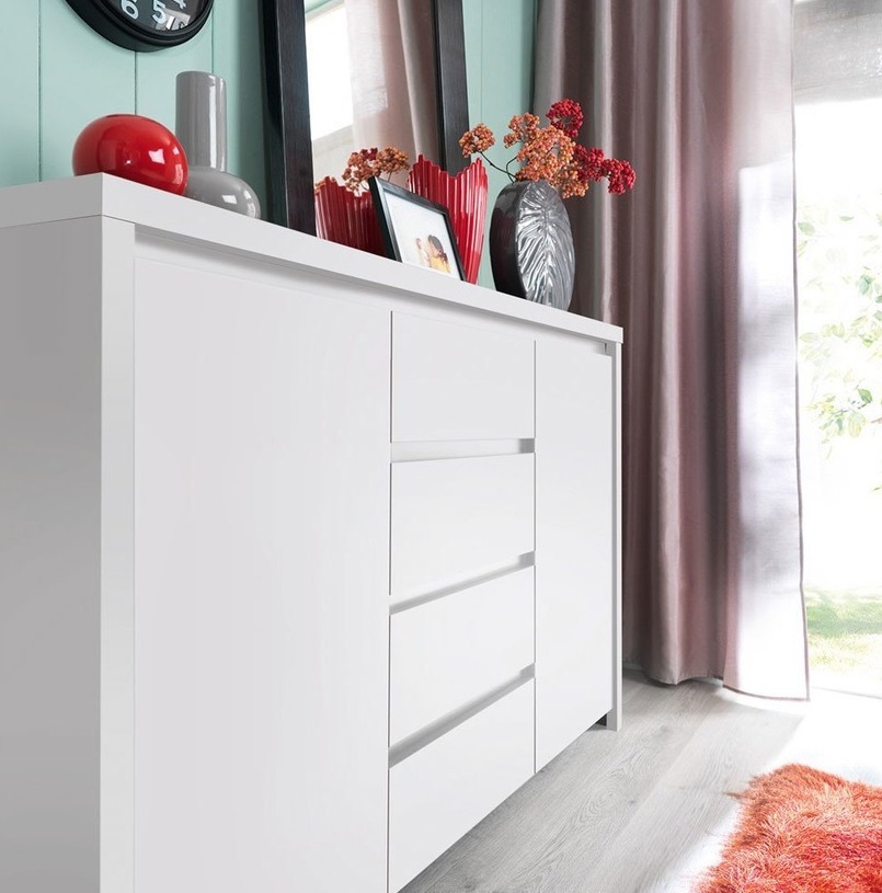 Komoda Nolroma 103 (Balta)