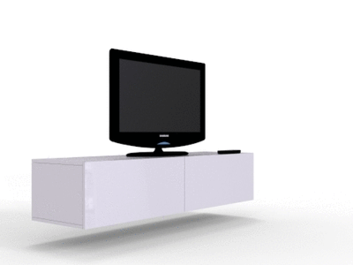 Svetainės komplektas Venenou 110 (Pilka + Blizgus pilkas)