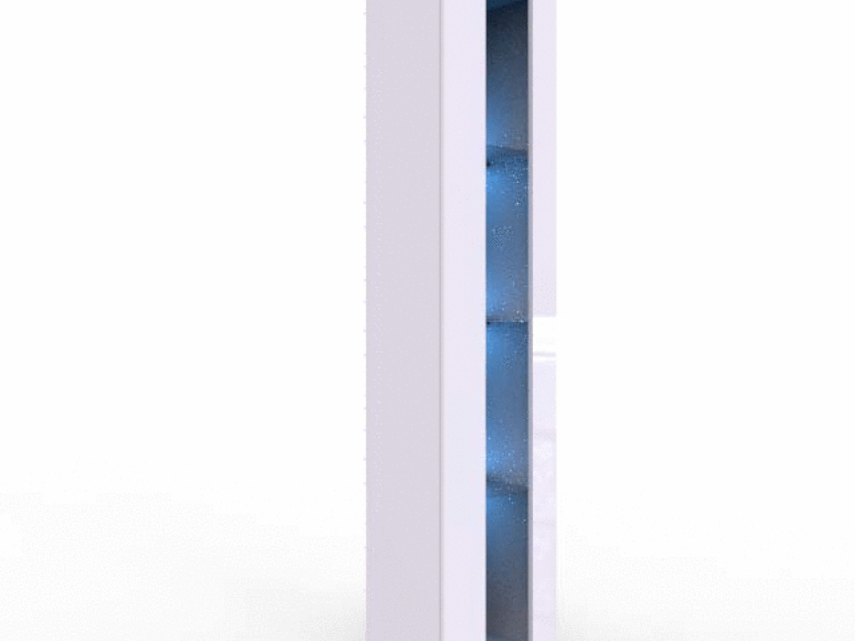 Svetainės komplektas Venenou 115 (Balta + Blizgi balta)