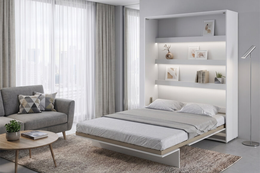 Lovos-spintos: kaip išsaugoti namų erdvę neaukojant miego kokybės?